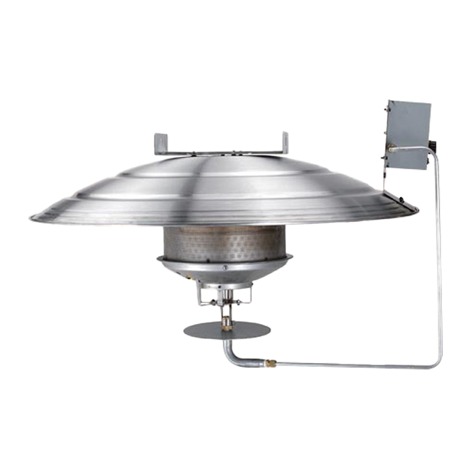 ATC40000 Gas Infrared Heater for Livestock Industry Alpha Brass Controls