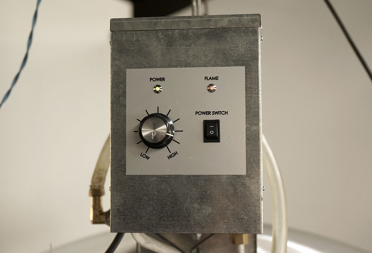 ATC40000 Gas Infrared Heater for Livestock Industry Alpha Brass Controls