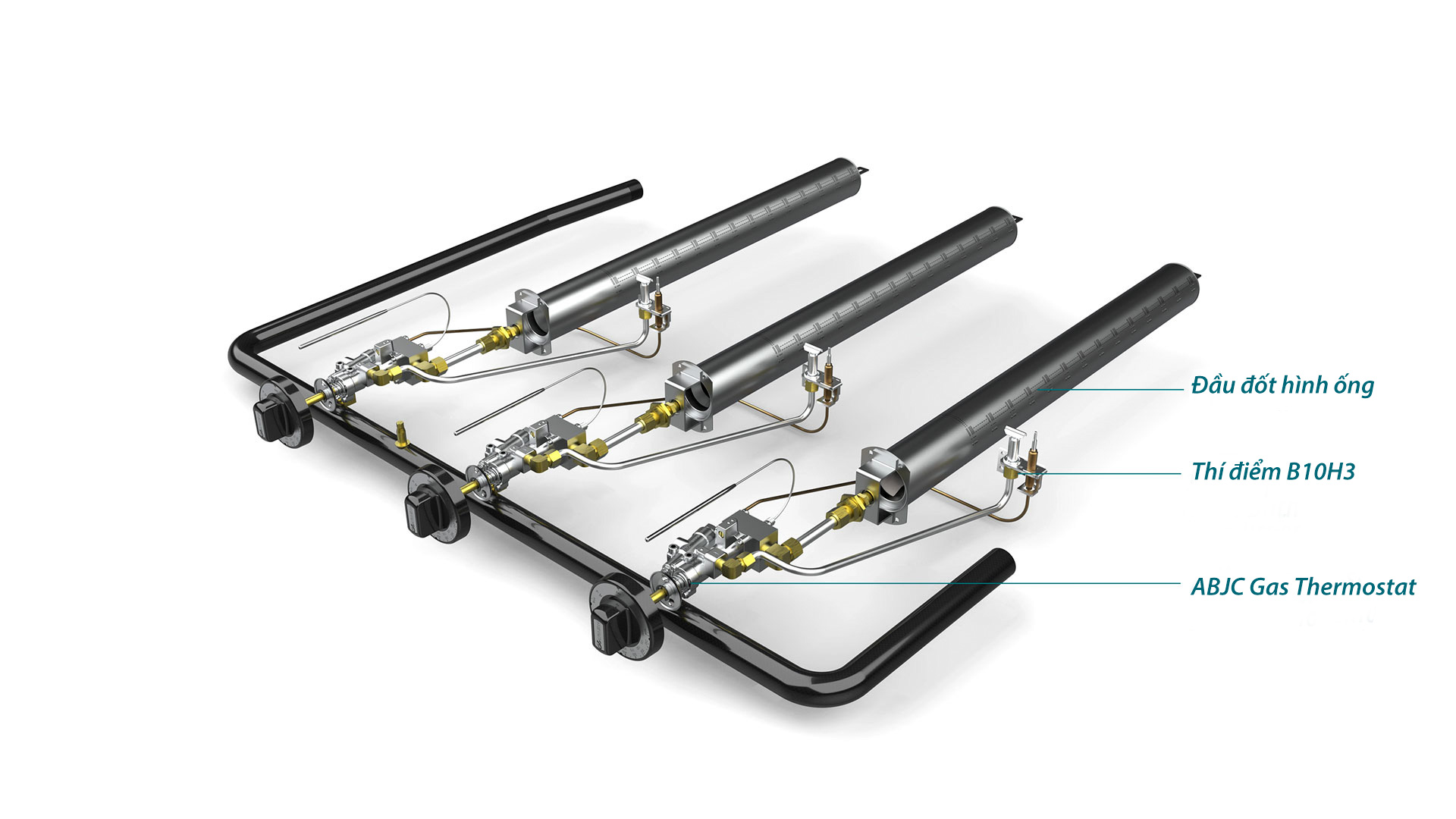 Advanced Griddle Solution: equipped with a dual-function ABJC thermostat