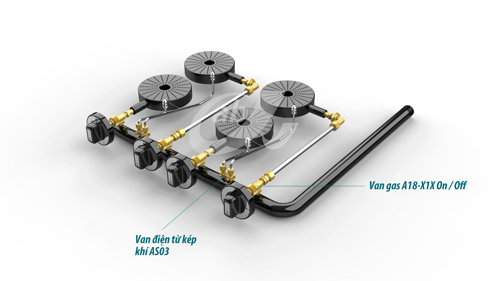 American Range Solution - Designated for application by well-known cooking appliances' brands