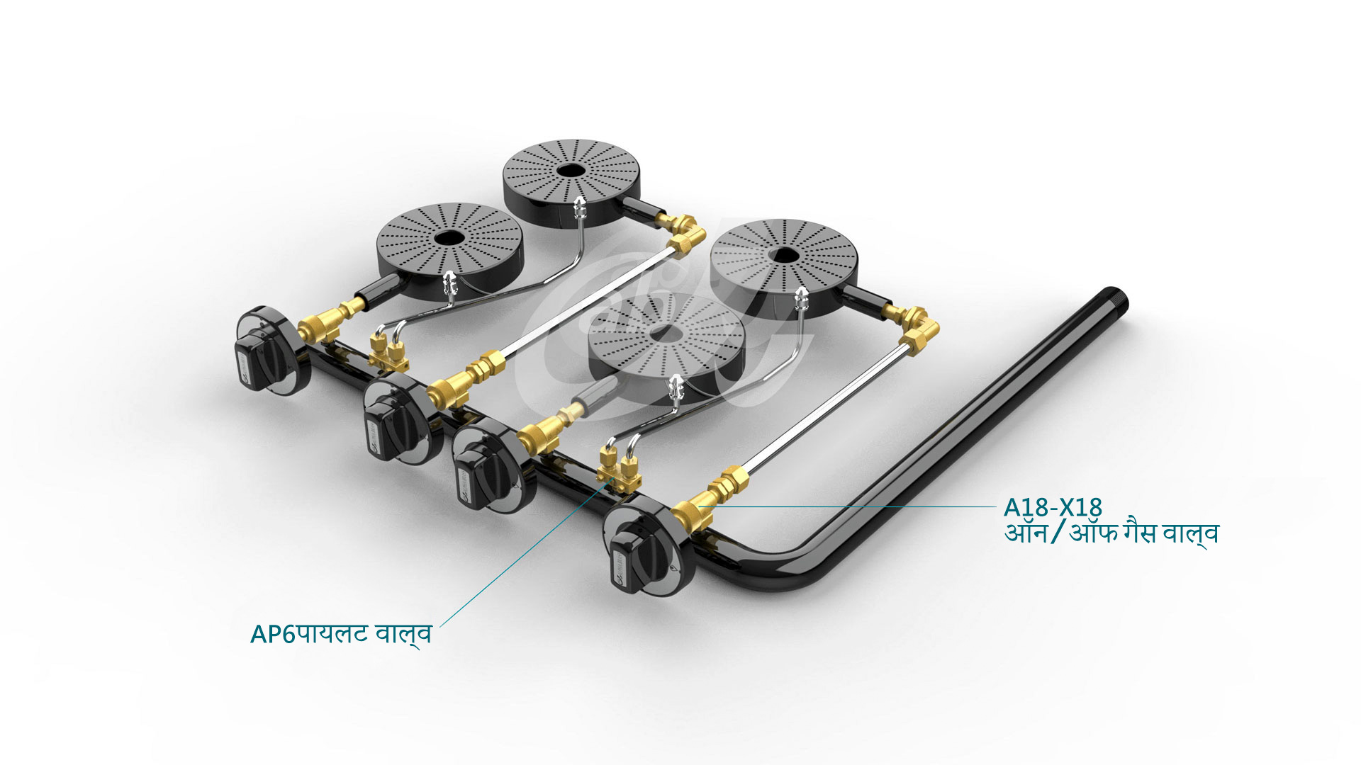 American Range Solution - Designated for application by well-known cooking appliances' brands