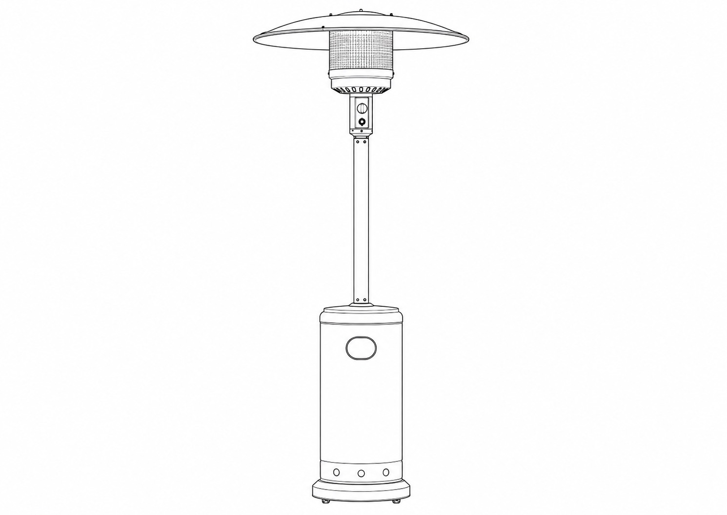AmbiAlpha™ Patio Heater AmbiAlpha™ Patio Heater